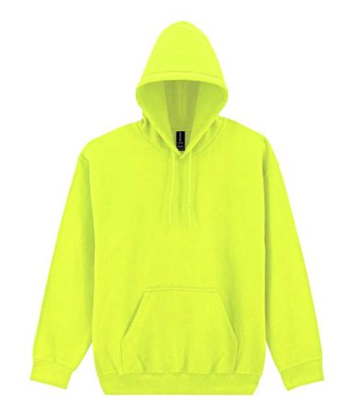 Dryblend® Adult Hooded Sweatshirt – Gildan in Safety Green