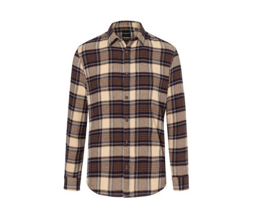 Men's Checked Shirt Urban-Trend BM 9 – Karlowsky in Sahara