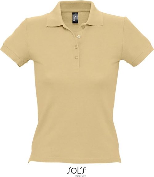 Damen Piqué Polo People – SOL'S in Sand
