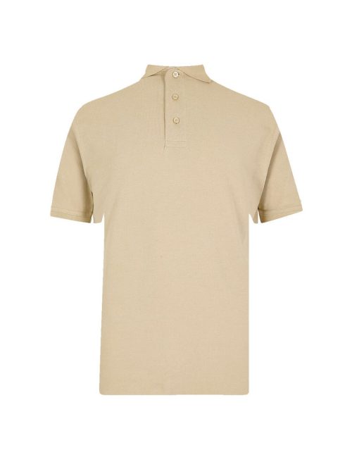 Herren Piqué Polo "Superwash" KK 460 – Kustom Kit in Sand