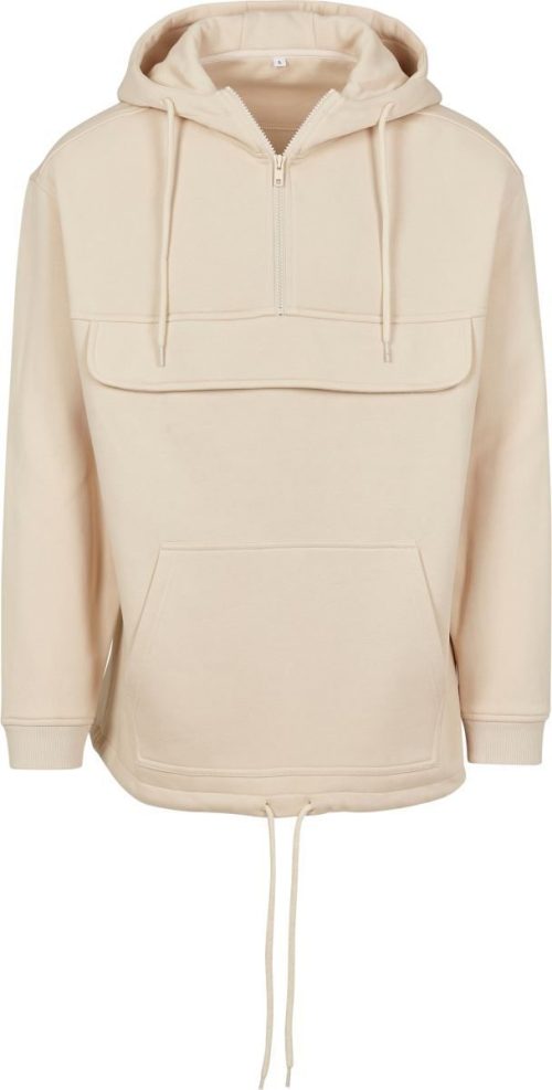 Kapuzen Sweater mit 1/4 Zip BY 098 – Build your Brand in Sand