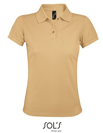 Women´s Polo Shirt Prime – SOL´S in Sand