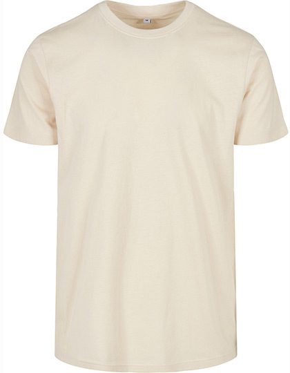 Basic Round Neck T-Shirt – Build Your Brand Basic in Sand