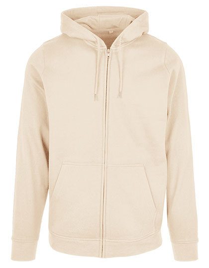 Basic Zip Hoody – Build Your Brand Basic in Sand