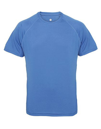 Men´s Panelled Tech Tee – TriDri® in Sapphire
