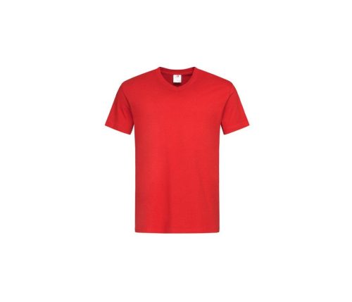 Classic-T V-Neck – Stedman® in Scarlet Red