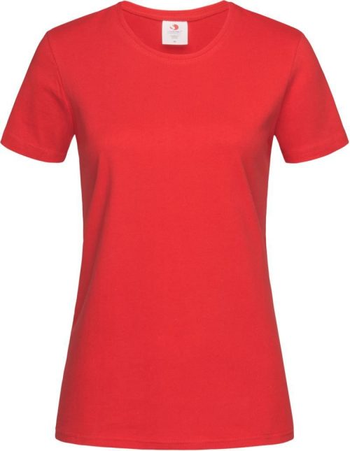 Schweres Damen T-Shirt Comfort T Women – Stedman in Scarlet Red