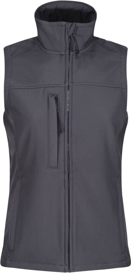 Damen 2-Lagen Softshell Bodywarmer "Flux" TRA 790 – Regatta in Seal Grey