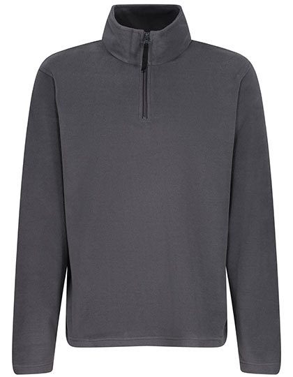 Micro Zip Neck – Regatta Professional in Seal Grey (Solid)
