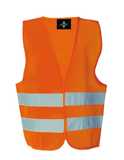 Kids´ Hi-Vis Safety Vest Aarhus – Korntex in Signal Orange