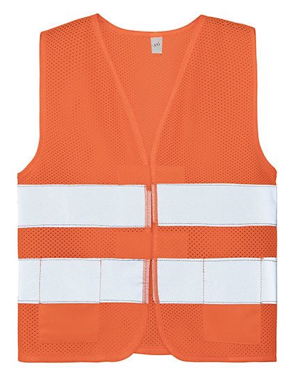 Mesh Safety Vest for Children Korfu – Korntex in Signal Orange