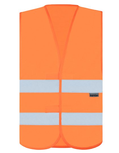Robust Hi-Vis Safety Vest Goeppingen – Korntex in Signal Orange