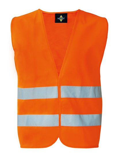 Printable Hi-Vis Safety Vest Karlsruhe – Korntex in Signal Orange