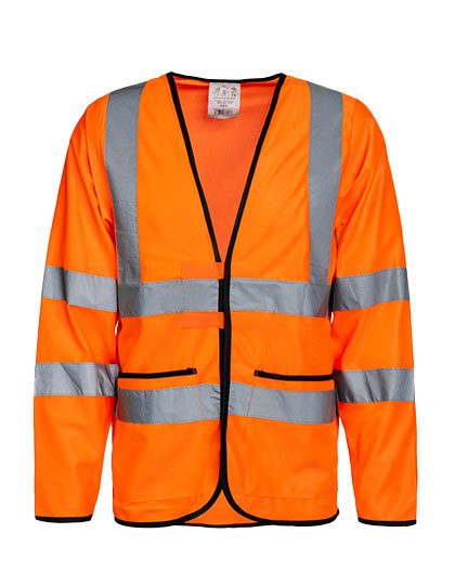 Hi-Vis Lightweight Safety Jacket Andorra – Korntex in Signal Orange