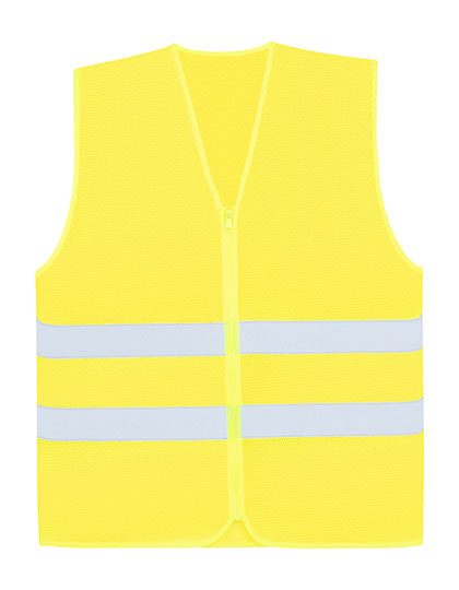 Comfort Mesh Safety Vest Rhodes CO² Neutral – Korntex in Signal Yellow