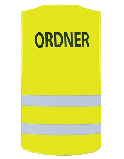Safety Vest Passau - Ordner – Korntex in Signal Yellow