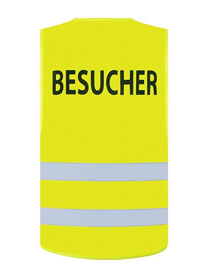 Safety Vest Passau - Besucher – Korntex in Signal Yellow