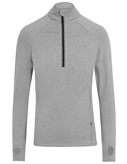 Cool-Flex 1/2 Zip Top – Just Cool in Silver Grey