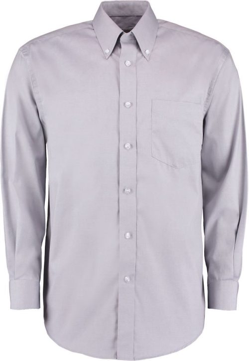 Oxford Hemd langarm KK 105 (18,5-23) – Kustom Kit in Silver Grey