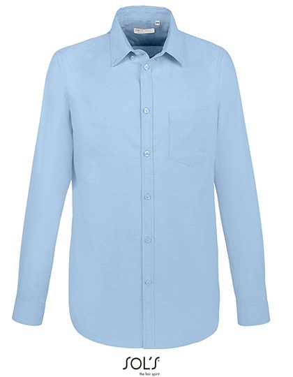 Men´s Boston Fit Shirt – SOL´S in Sky Blue