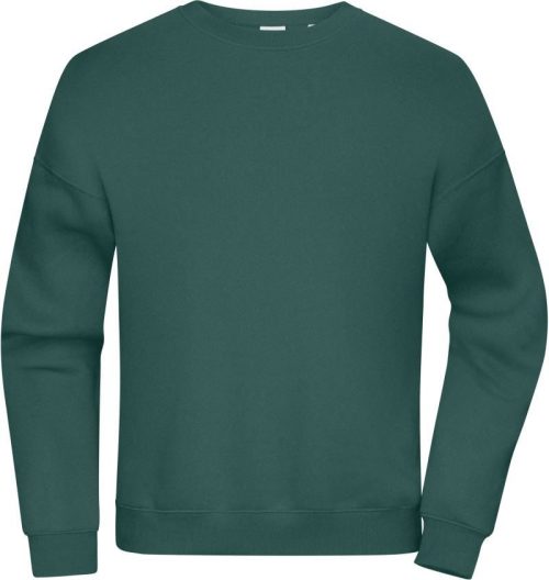 Schwerer Oversize Unisex Sweater 8042 – Daiber in Smoky Green