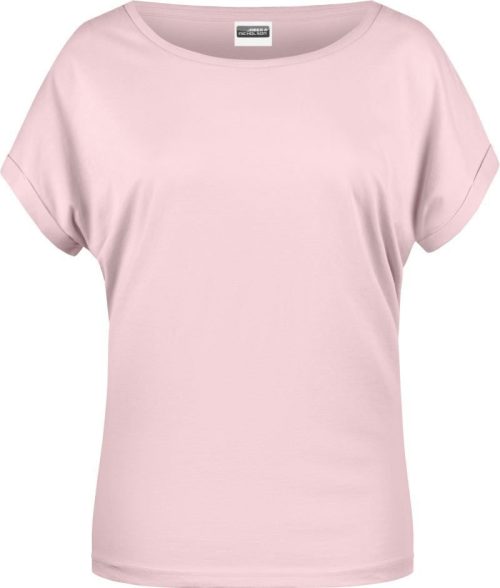 Damen Bio T-Shirt 8005 – Daiber in Soft Pink