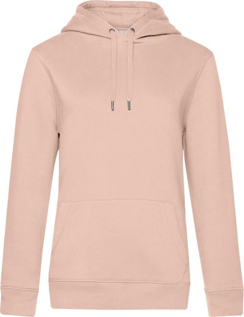 Damen Kapuzen Sweater QUEEN Hooded_° – B&C in Soft Rose