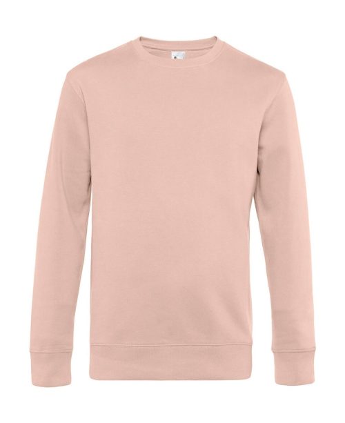 Rundhals-Sweatshirt KING WU01K – B&C in Soft Rose