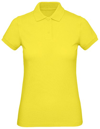 Inspire Polo /Women_° – B&C BE INSPIRED in Solar Yellow