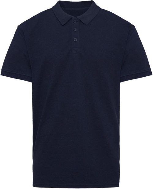 Schweres Herren Piqué Polo PQM – Pure Waste in Solid Navy