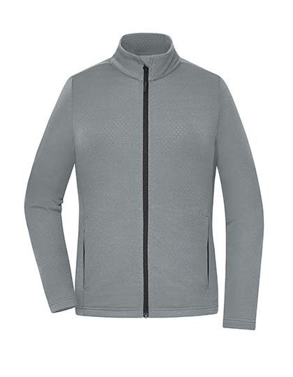 Ladies´ Sports Structured Fleece Jacket – Daiber in Space Grey