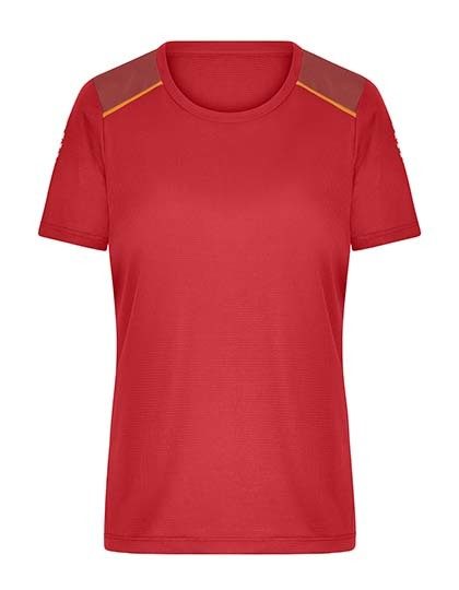 Ladies´ Running T-Shirt – Daiber in Spicy Orange