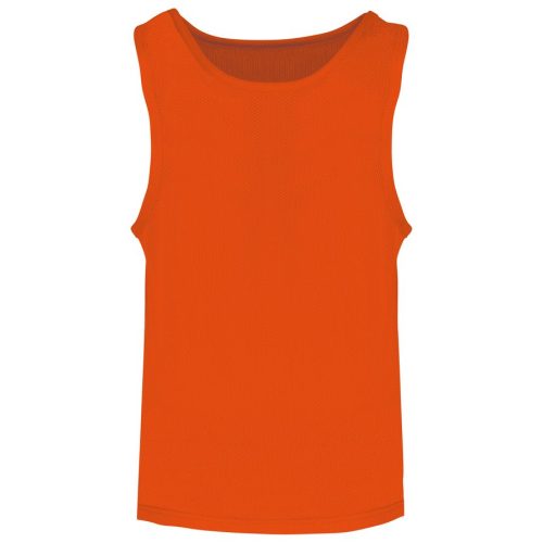 Leibchen aus leichtem Netzstoff für Kinder PA047 – Proact in Spicy Orange