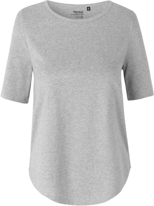 Damen T-Shirt "Loose Fit" O 81004 – Neutral in Sport Grey
