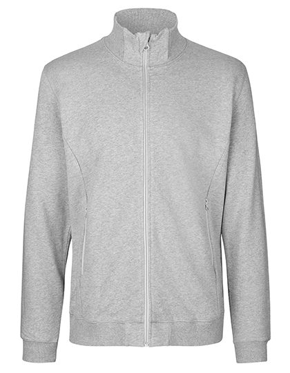 Unisex High Neck Jacket – Neutral in Sport Grey