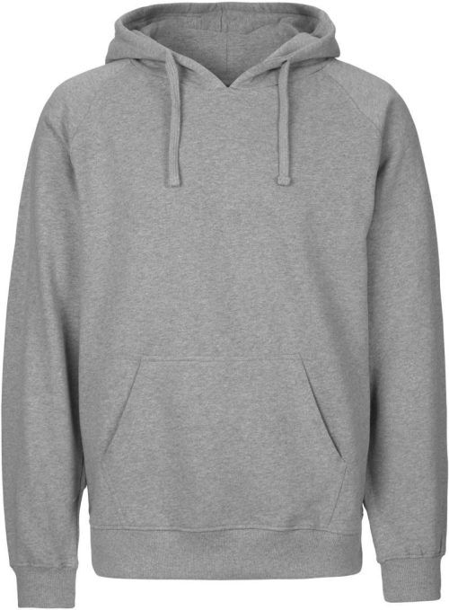 Schwerer Bio IC Kapuzen Sweater "Tiger" T 63101 – Neutral in Sport Grey