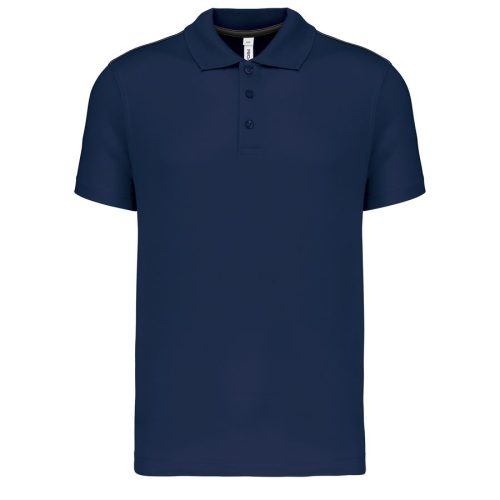 Kurzarm-Polohemd für Kinder PA488 – Proact in Sporty Navy