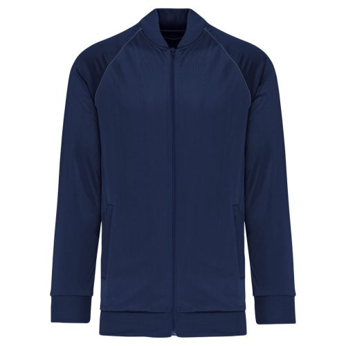 Unisex-Trainingsjacke mit Reißverschluss und Paspel PA384 – Proact in Sporty Navy