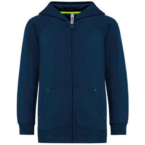 Kinderjacke mit Reißverschluss und Kapuze PA386 – Proact in Sporty Navy