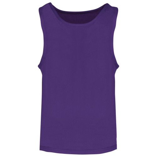 Leibchen aus leichtem Netzstoff für Kinder PA047 – Proact in Sporty Purple