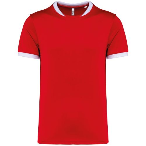 Rugby-Trikot mit kurzen Ärmeln, Unisex PA4027 – Proact in Sporty Red