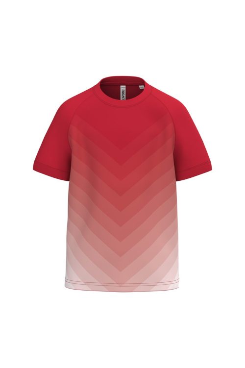 Kinder Multisporttrikot aus sublimiertem Polyester PA4048 – Proact in Sporty Red