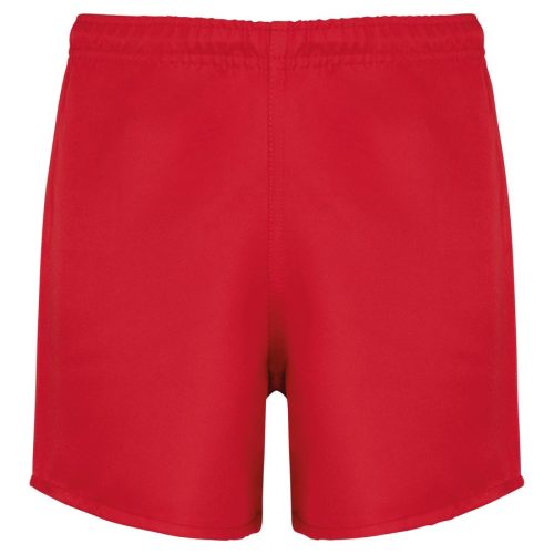 Kinder Rugby-Short PA137 – Proact in Sporty Red
