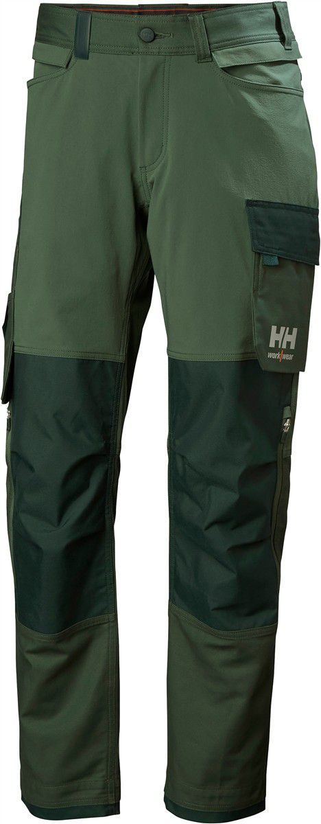 Workwear Hose "Oxford Connect TM" – lang Oxford 77395 T – Helly Hansen in Spruce/Darkest Spruce