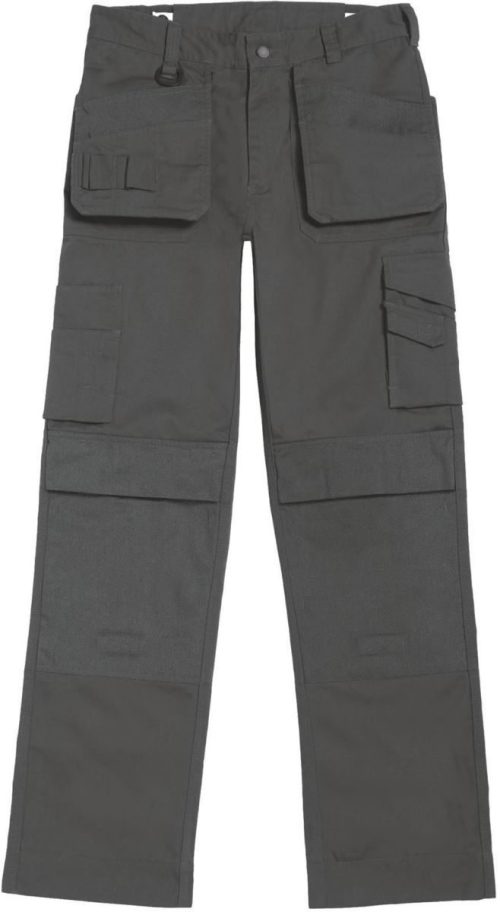 Workwear Multipocket Hose Performance Pro – B&C in Steel Grey