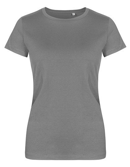 Women´s Roundneck T-Shirt – X.O by Promodoro in Steel Grey (Solid)
