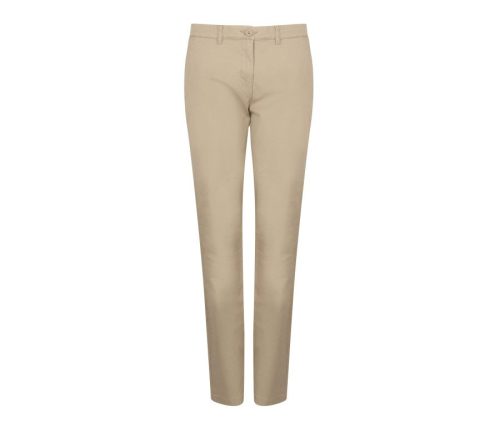 Ladies´ Stretch Chino – Henbury in Stone