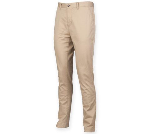 Men's Stretch Chino FR621 – Front Row in Stone