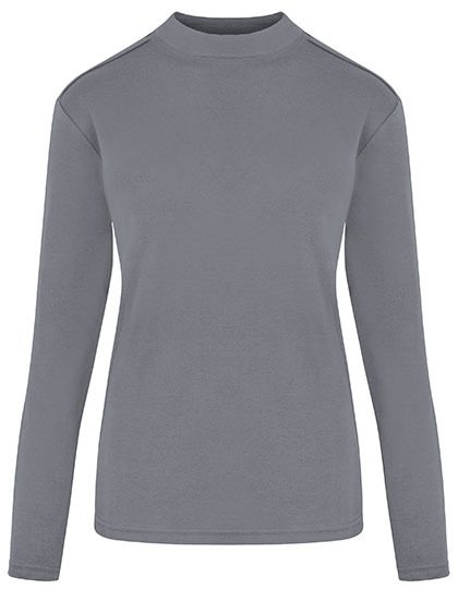 Women´s Premium Highneck Longsleeve Tees – HRM in Stone