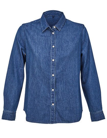 Women´s High-End Denim Shirt Bennett – NEOBLU in Stone Wash